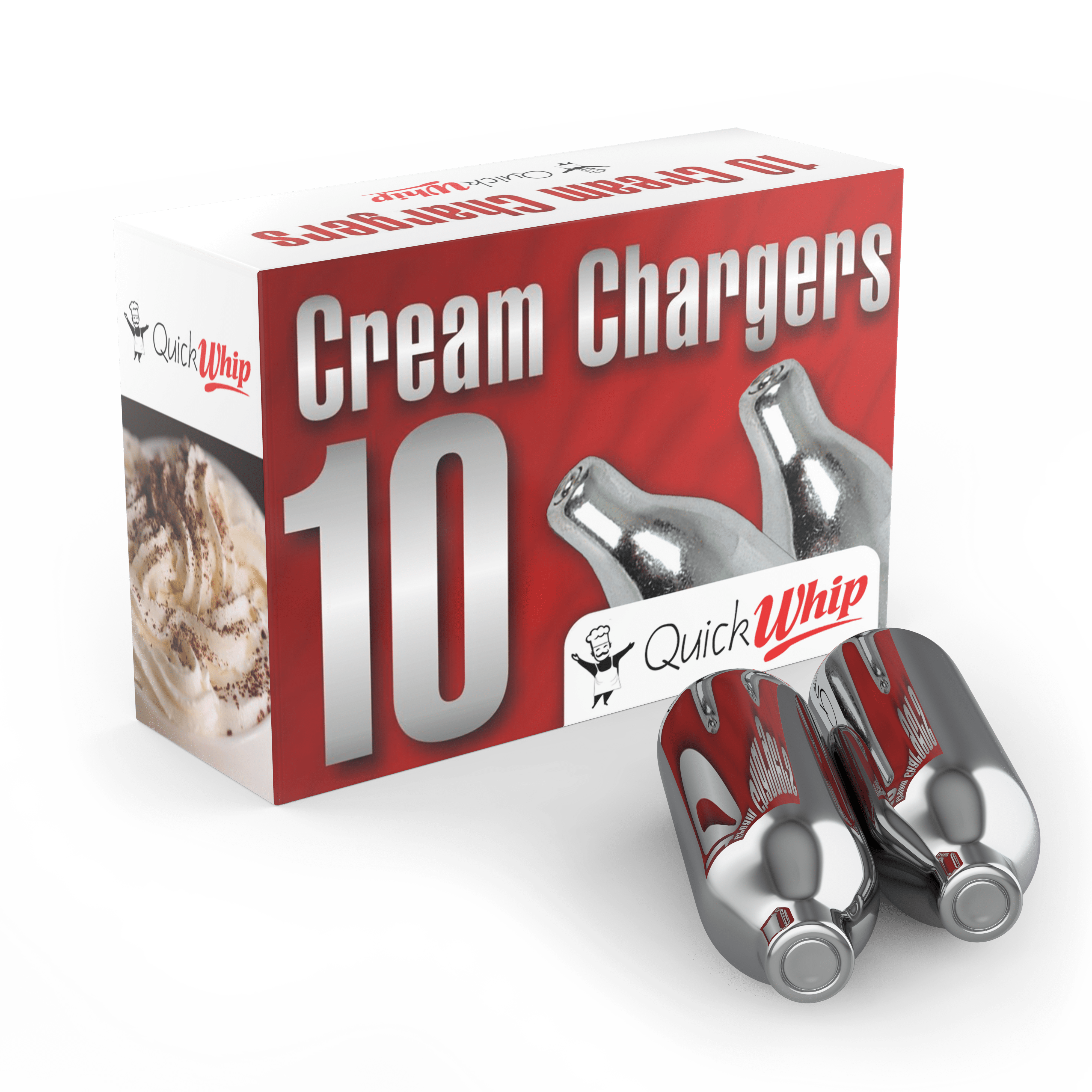 QuickWhip Cream Chargers 8g - 10pks