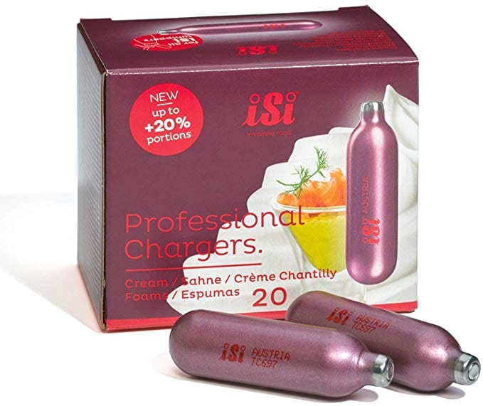 Wholesale ISI Professional Cream Chargers 8.4g - 10pks