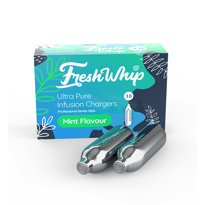 Wholesale FreshWhip Mint Infusion Chargers 8.2g – 10pks