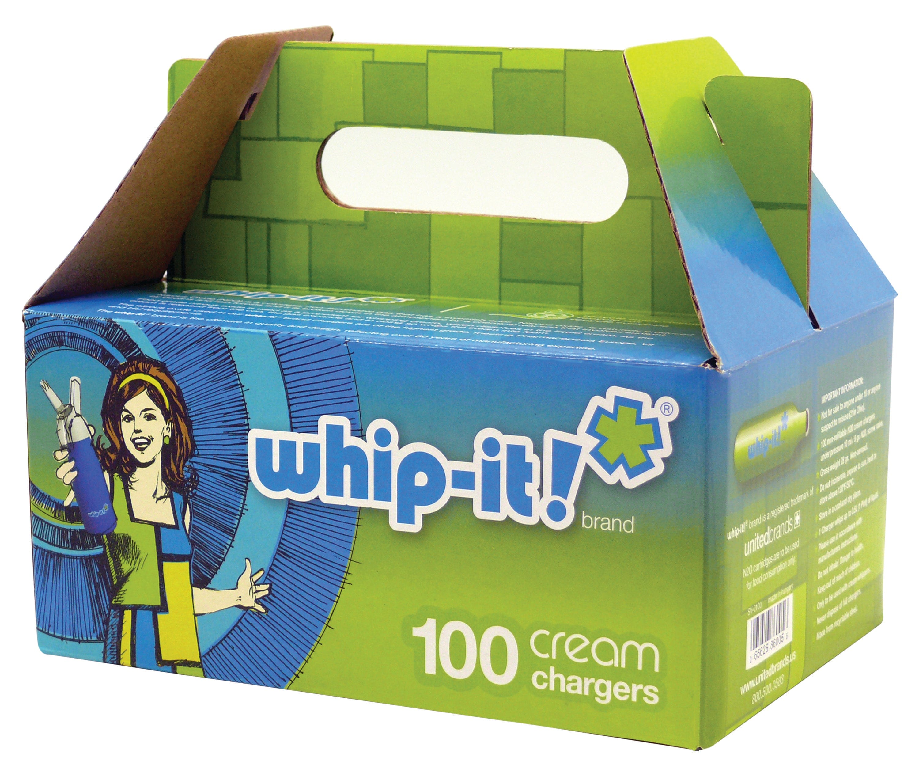Wholesale Whip-It! Cream Chargers - 100pks
