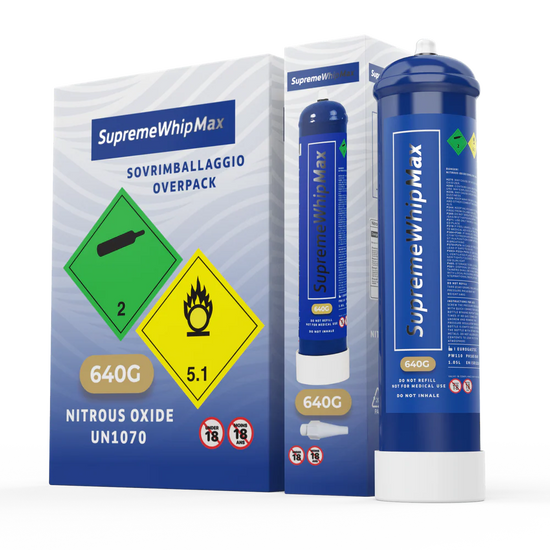 580g Canisters – 0.95 Culinary Grade Cylinders | SupremeWhip AU