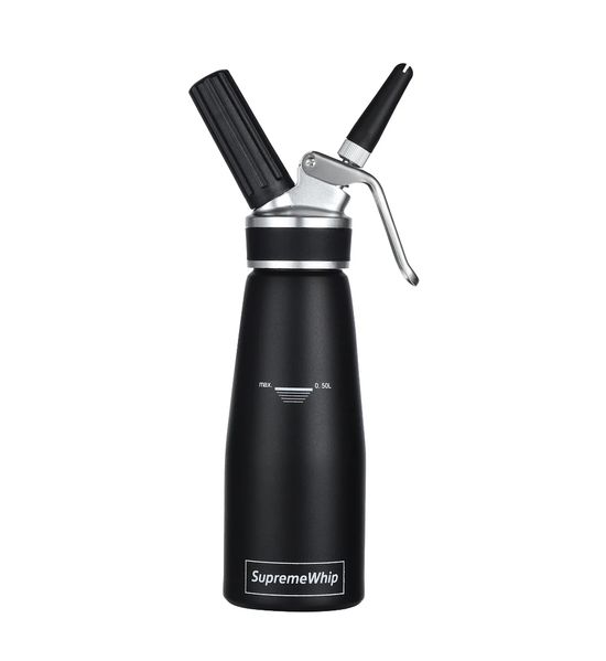 SupremeWhip black whipped cream dispenser