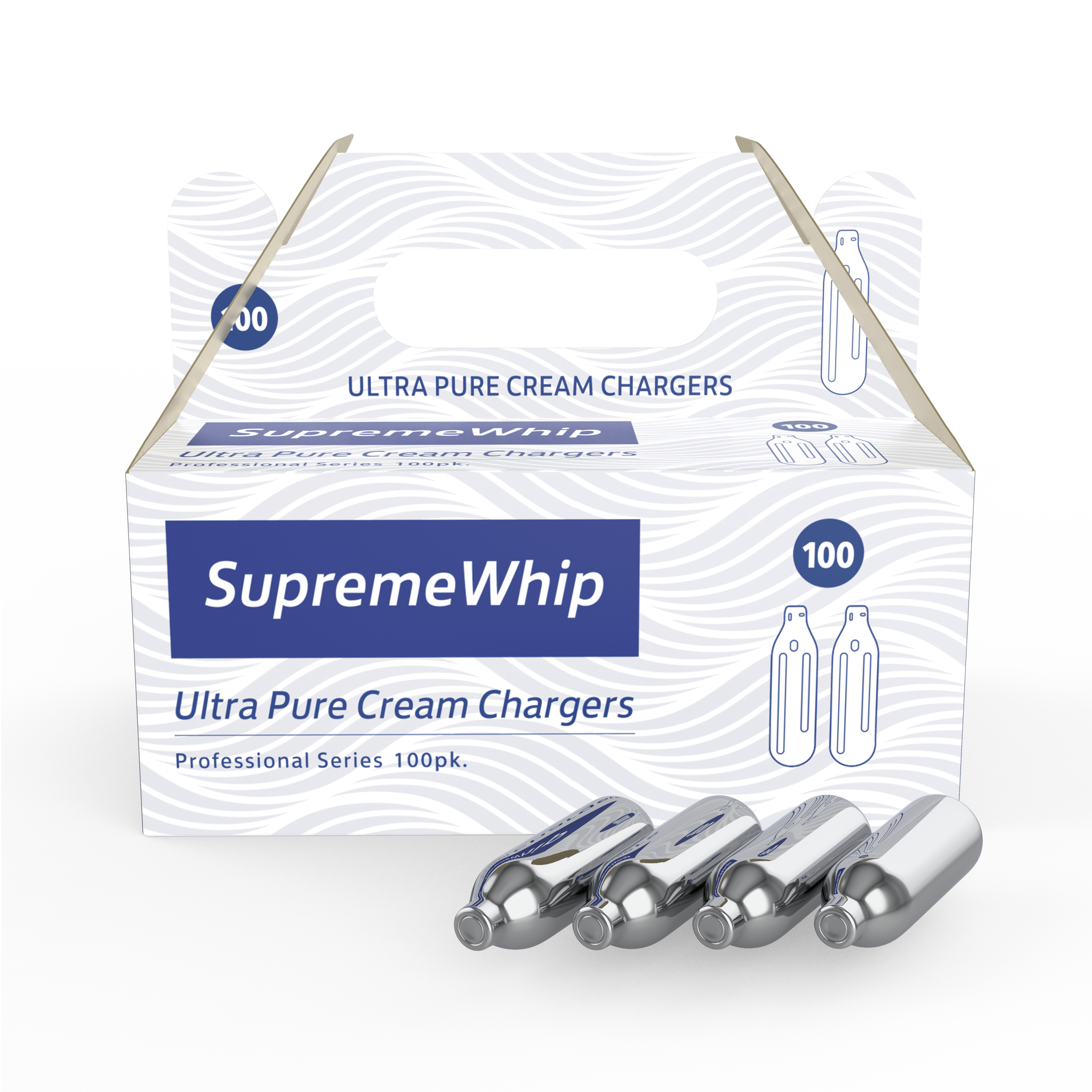 SupremeWhip Cream Chargers 8.2g - 100pks