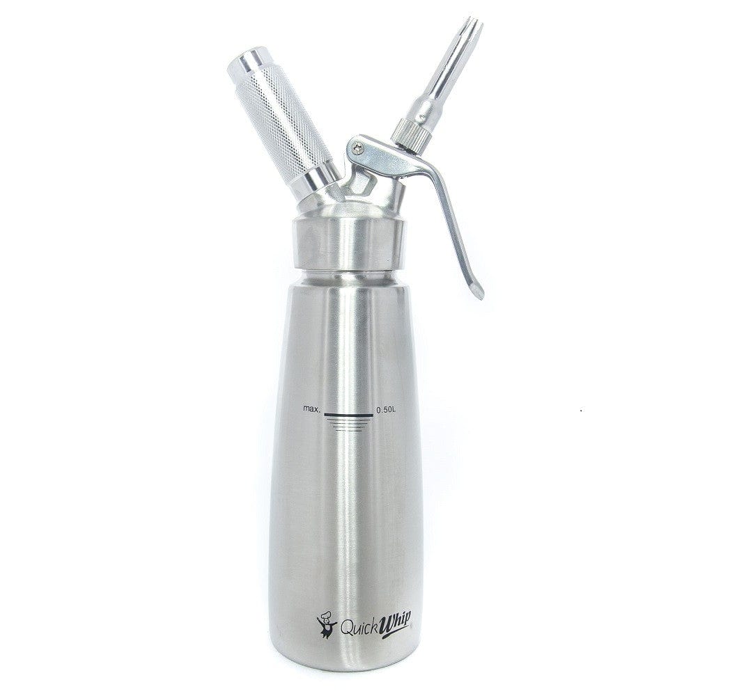 QuickWhip PRO Cream Dispenser 0.5L – FULL STAINLESS STEEL