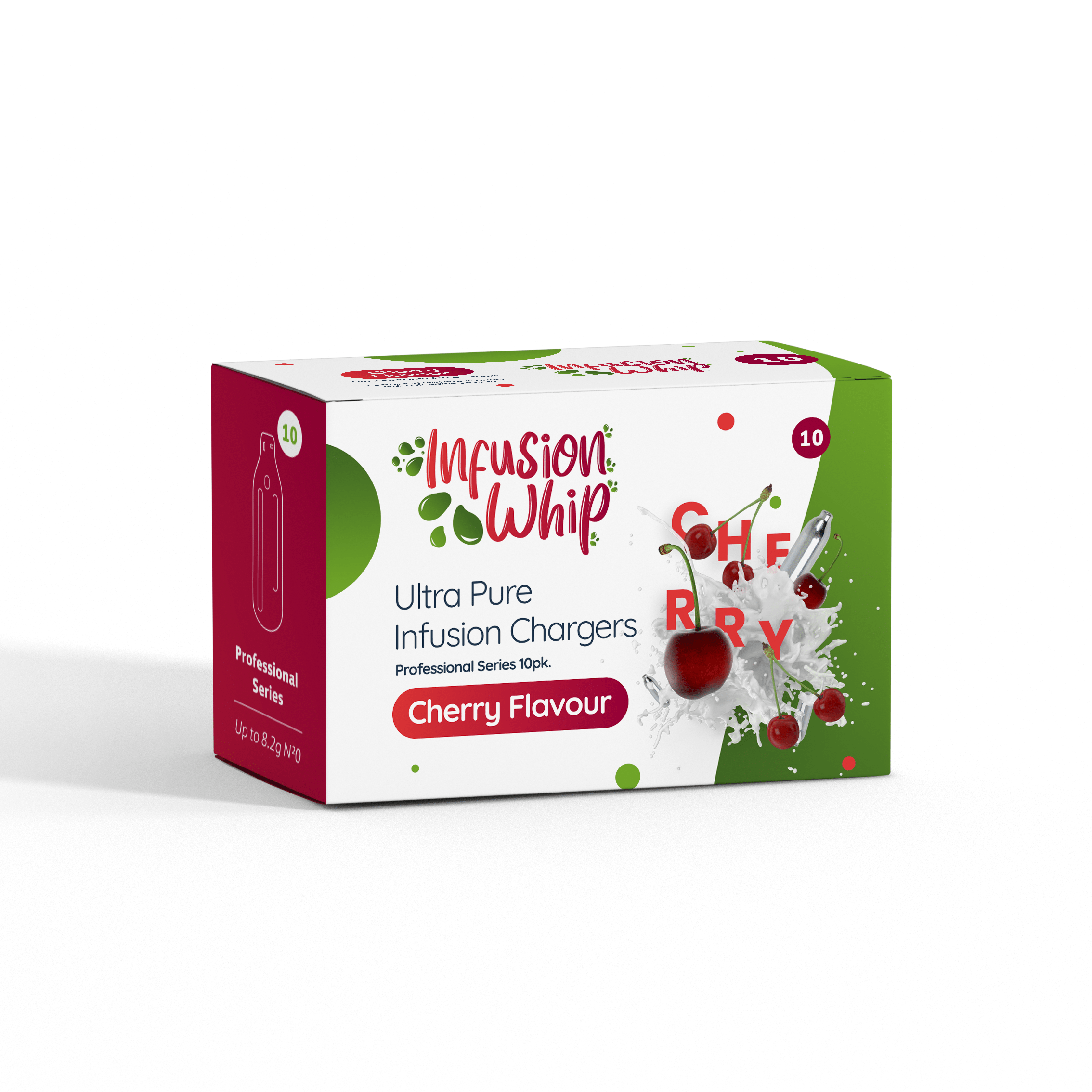 New Infusionwhip Cherry Infusion Chargers 8.2g - 10pks