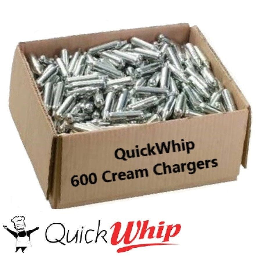 QuickWhipPRO Cream Chargers 600 x 9.0g N20 - Overstock